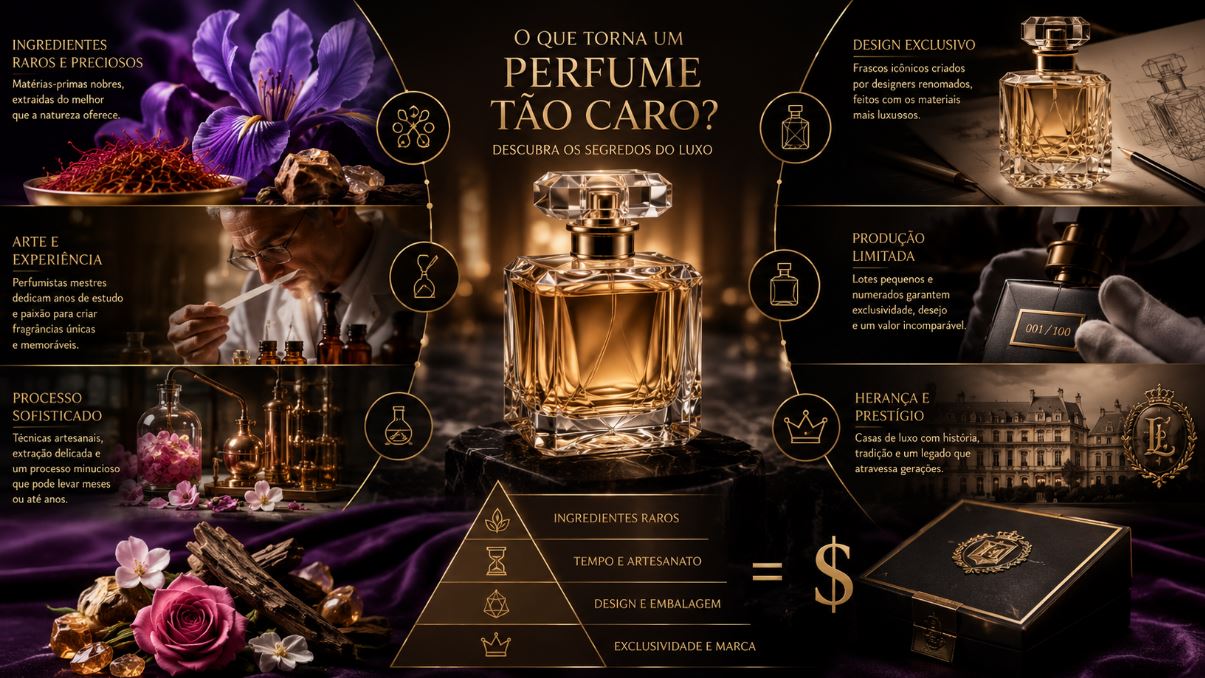 O Que Torna um Perfume Tão Caro? Descubra os Segredos do Luxo